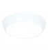 Flush Ceiling Light 325mm Round Flush IP44 16W Gloss White - 1