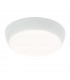 Flush Ceiling Light 325mm Round Flush IP44 16W Gloss White - 1