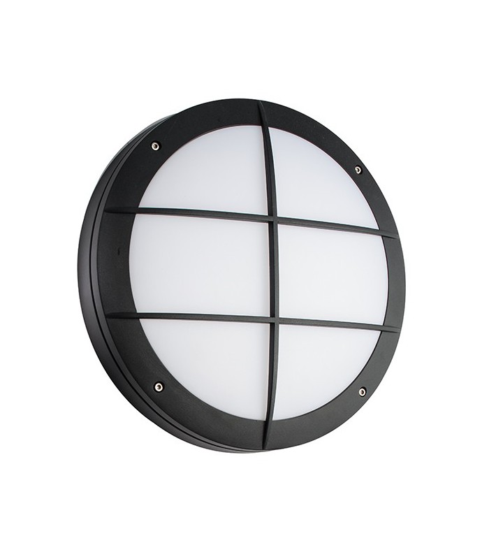 Outdoor Component Part Grill Casing IP65 18W Textured Black Paint - 1