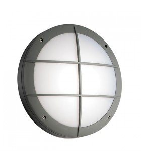 Outdoor Component Part Grill Casing IP65 18W Textured Grey Paint - 1