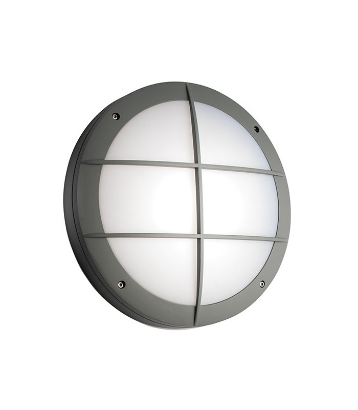 Outdoor Component Part Grill Casing IP65 18W Textured Grey Paint - 1