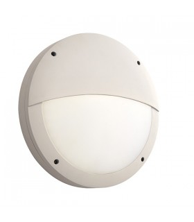 Outdoor Component Part Eyelid Casing IP65 18W Textured Matt White Paint - 1