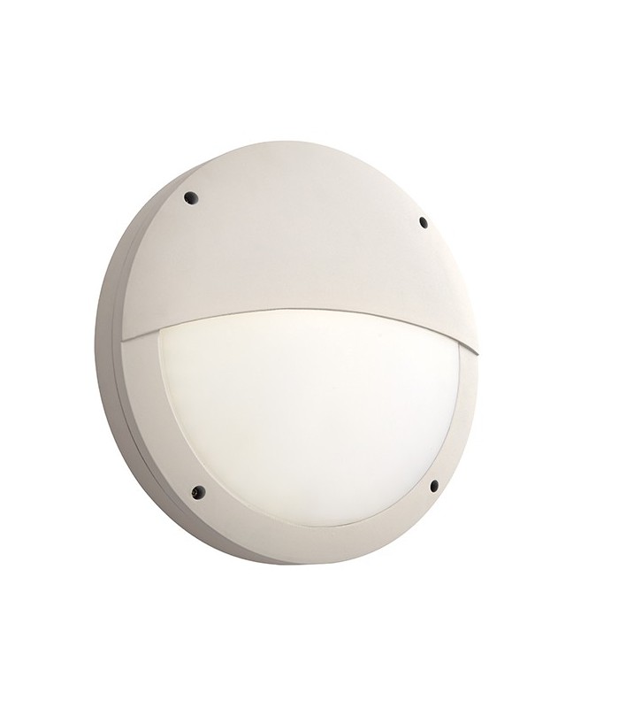 Outdoor Component Part Eyelid Casing IP65 18W Textured Matt White Paint - 1