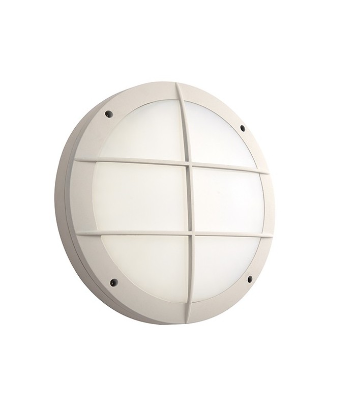 Outdoor Component Part Grill Casing IP65 18W Textured Matt White Paint - 1