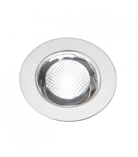 Outdoor Recessed Ground Light IP44 0.45W Polished Stainless Steel - 2
