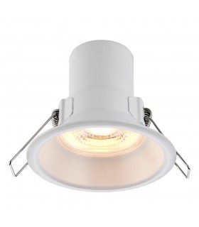 Bathroom Recessed Downlight Anti-Glare IP65 4W Matt White Paint - 1