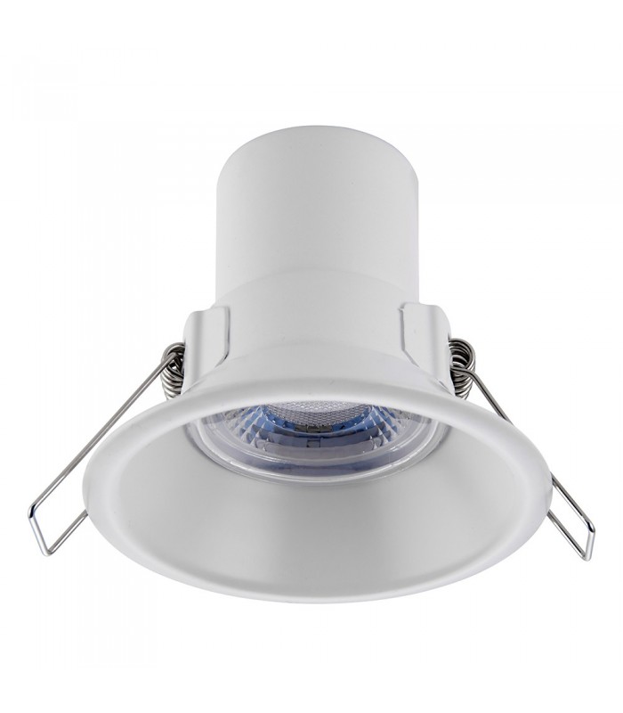 Bathroom Recessed Downlight Anti-Glare IP65 4W Matt White Paint - 2