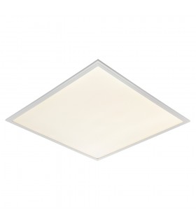 Recessed Panel Light 4000K 40W White Paint & Opal Polycarbonate - 1