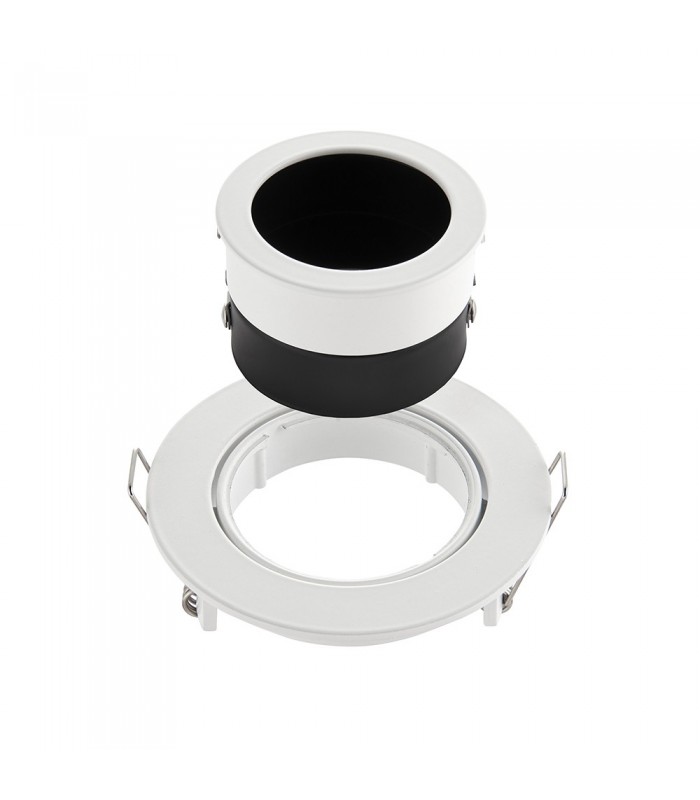 Recessed Downlight Tilt 50W Matt White Paint - 3