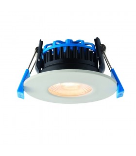 Bathroom Recessed Downlight IP65 7W Matt White Paint - 2