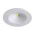 Recessed Downlight Enm 2W Matt White Textured - 3