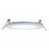 Recessed Downlight 6W Matt White Paint & Frosted Acrylic - 1