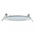 Recessed Downlight 6W Matt White Paint & Frosted Acrylic - 3