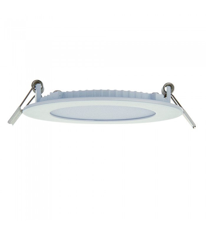 Recessed Downlight 6W Matt White Paint & Frosted Acrylic - 3