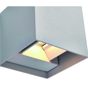 Outdoor Up Down Wall 2 Light Wall IP44 5W Matt White Paint - 2