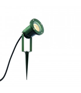 Outdoor Floor Green Spike Light IP65 7W Green Paint - 1