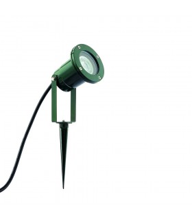 Outdoor Floor Green Spike Light IP65 7W Green Paint - 2