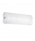 Outdoor Wall Emergency Bulkhead Light IP65 4.5W Gloss White - 2