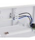 Outdoor Wall Emergency Bulkhead Light IP65 4.5W Gloss White - 5