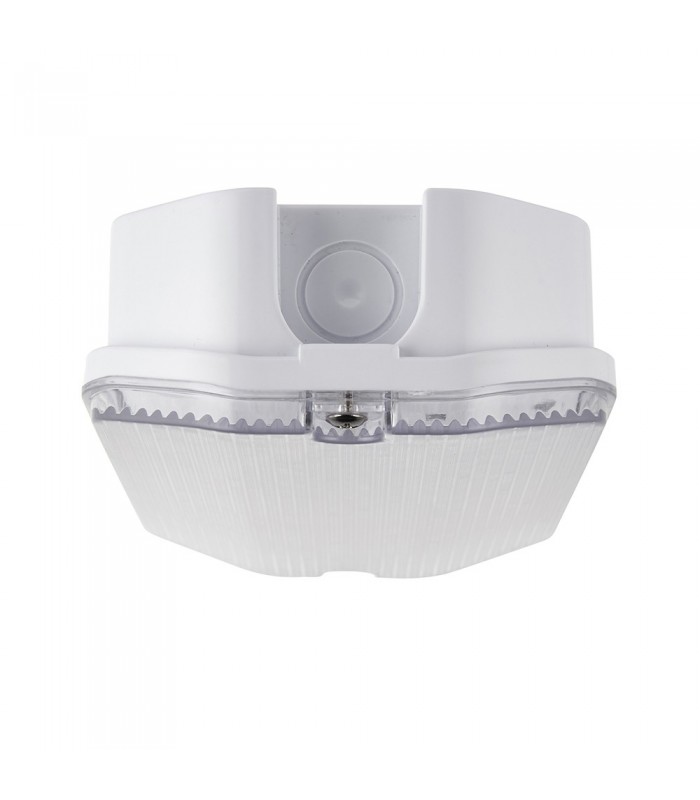 Outdoor Wall Bulkhead Light IP65 3W Gloss White - 3