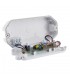 Outdoor Wall Bulkhead Light IP65 3W Gloss White - 5