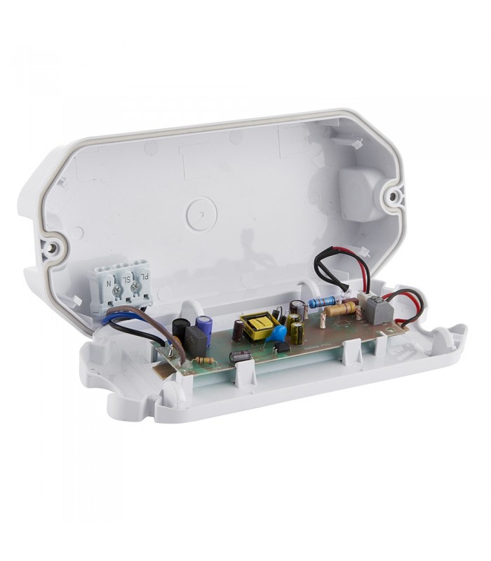 Outdoor Wall Bulkhead Light IP65 3W Gloss White - 5