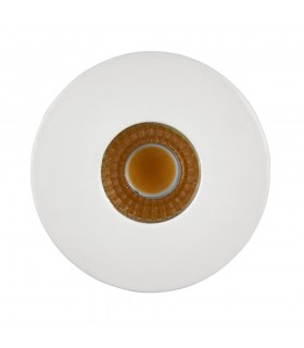 Bathroom Recessed Downlight 3000K IP44 4W Matt White Paint - 2