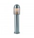 Outdoor Floor Post IP44 60W Polished Stainless Steel - 1