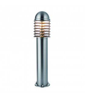Outdoor Floor Post IP44 60W Polished Stainless Steel - 1
