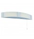 Bathroom Wall Shaver IP44 6W White Acrylic - 1