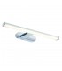 Bathroom Wall 1 Light Wall IP44 8W Chrome Effect & Frosted Polypropylene - 1