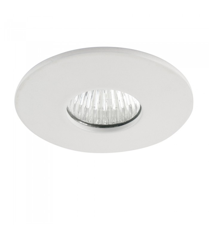 Bathroom Recessed Downlight 4000K IP44 4W Matt White Paint - 1