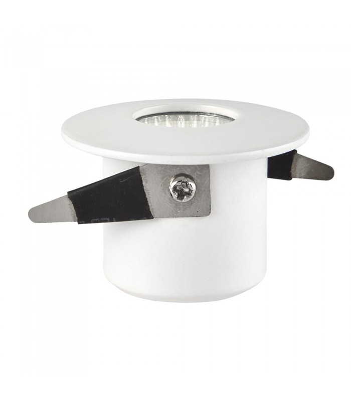 Bathroom Recessed Downlight 4000K IP44 4W Matt White Paint - 3