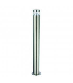 Outdoor Floor Bollard IP44 3.3W Brushed Stainless Steel - 1
