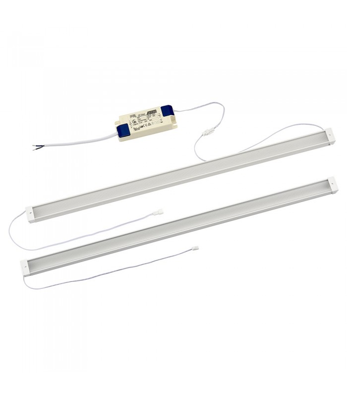 Recessed Linear Light 6000K 15W White Paint - 3
