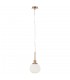 Globe Ceiling Pendant Lamp Brass, 1 Light, E14 - 1