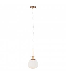 Globe Ceiling Pendant Lamp Brass, 1 Light, E14 - 1
