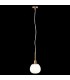 Globe Ceiling Pendant Lamp Brass, 1 Light, E14 - 5