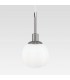 Globe Ceiling Pendant Lamp Nickel, 1 Light, E14 - 5