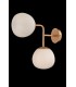 Wall Lamp Brass, 2 Light, E14 - 2