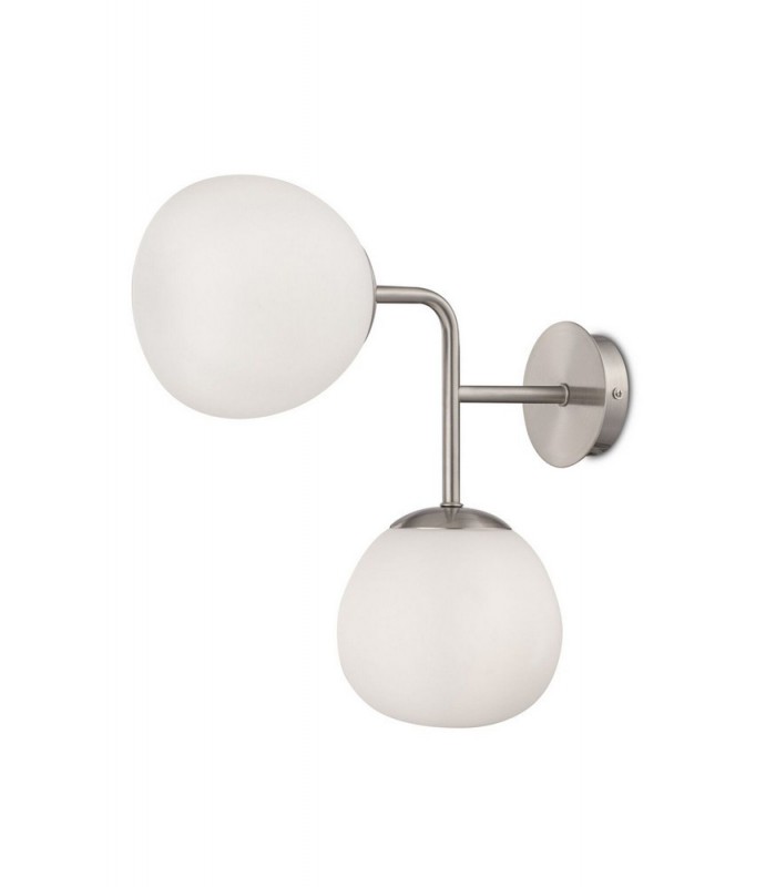 Wall Lamp Nickel, 2 Light, E14 - 3