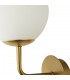 Wall Lamp Brass, 1 Light, E14 - 7