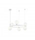 Ceiling Pendant Lamp White, 6 Light, G9 - 3