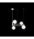 Ceiling Pendant Lamp White, 4 Light, G9 - 2