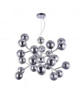 Ceiling Pendant Lamp Chrome, 24 Light, G9 - 1