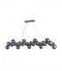 Ceiling Pendant Lamp Chrome, 25 Light, G9 - 1