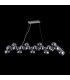 Ceiling Pendant Lamp Chrome, 25 Light, G9 - 5