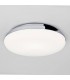 1 Light Bathroom Flush Ceiling Light Polished Chrome IP44, E27 - 1