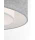 Flush Cylindrical Ceiling Lamp Chrome, 3 Light, E27 - 4