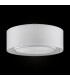 Flush Cylindrical Ceiling Lamp Chrome, 3 Light, E27 - 2